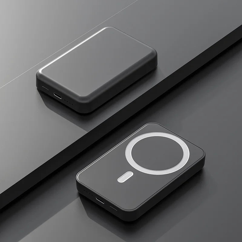 Magnetic Wireless Power Bank For Travel And Everyday Use | Temsk