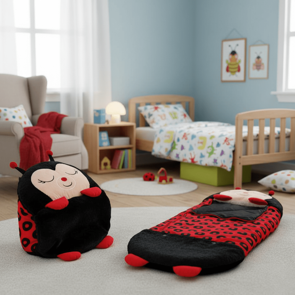 CuddleQuest Sleeping Bag And Plush Friend On The Go | Temsk