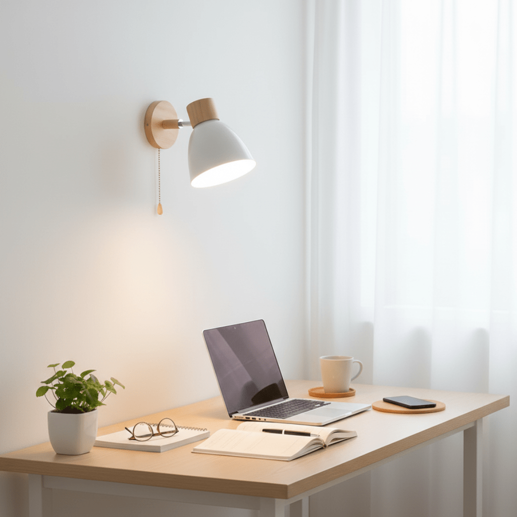 Lumenova Nordic Wood Wall Light For Modern Interiors | Temsk