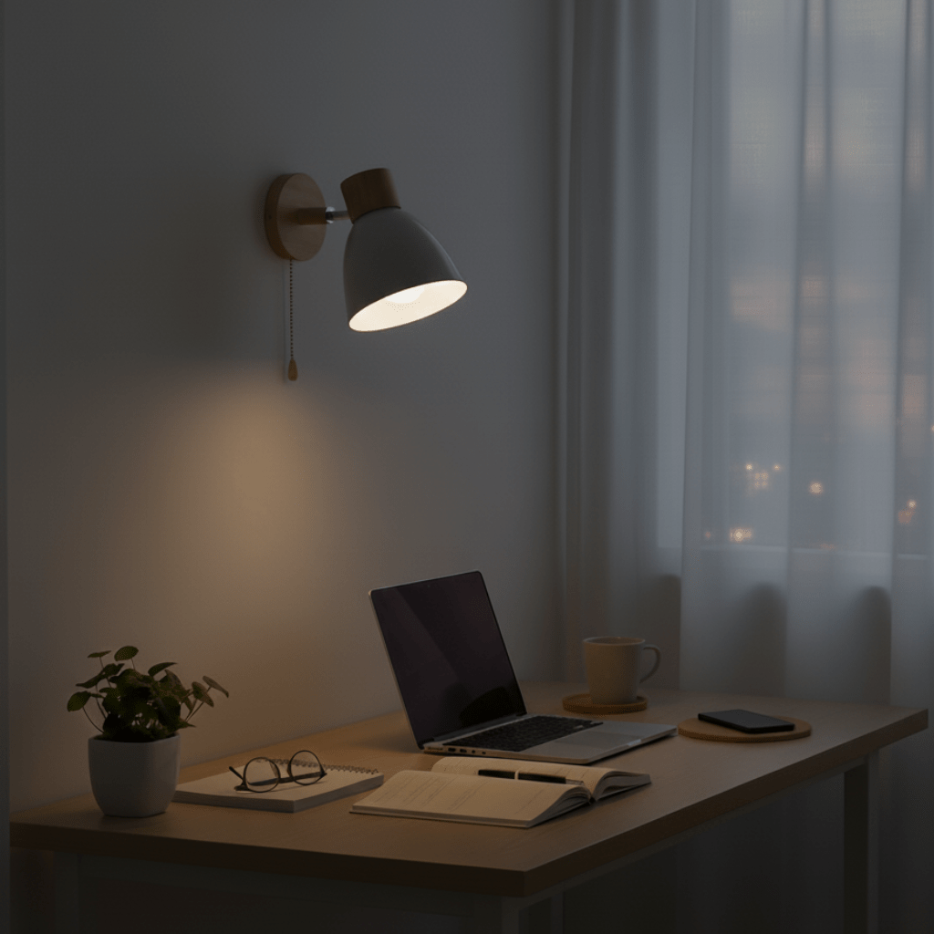 Lumenova Nordic Wood Wall Light For Modern Interiors | Temsk