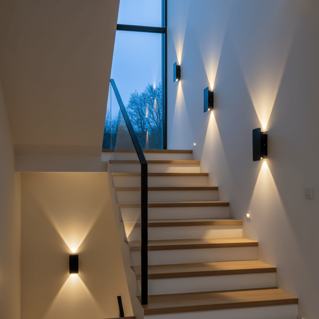 LumaNova Arc Minimalist LED Wall Light for Stylish Living | Temsk