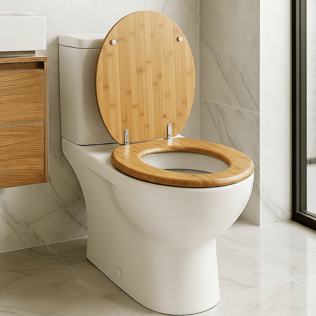 ArborNest Elegant Plywood Toilet Seat With Soft Close Mechanism | Temsk