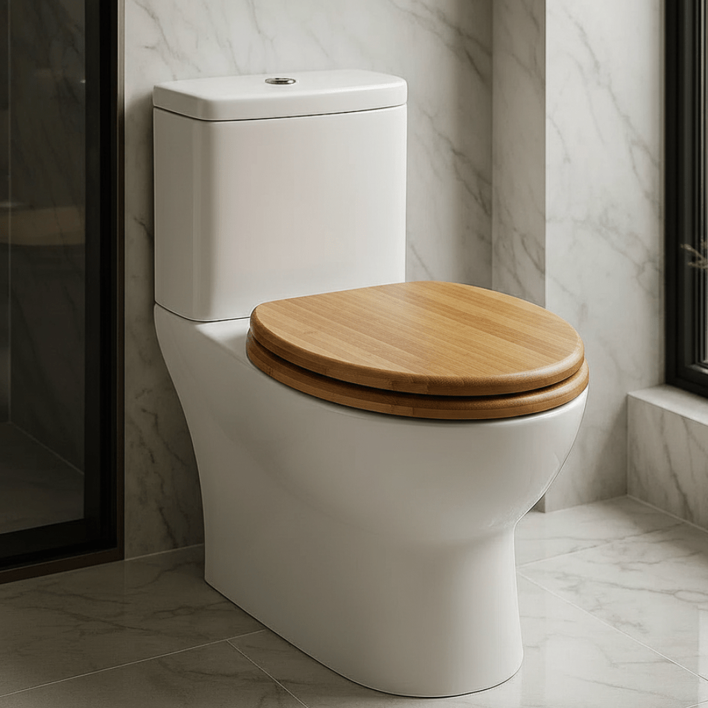 ArborNest Elegant Plywood Toilet Seat With Soft Close Mechanism | Temsk