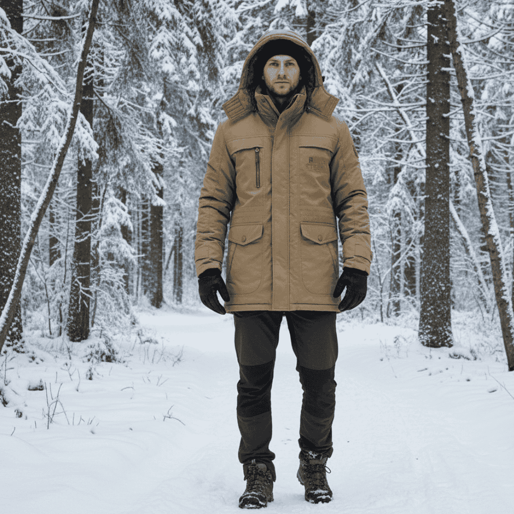 PolarGuard Versatile Quilted Parka For Cold Winter Days | Temsk