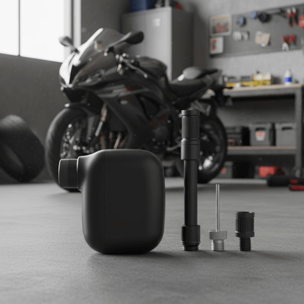 Rechargeable Mini Portable Bike Pump With 100 PSI And USB C | Temsk