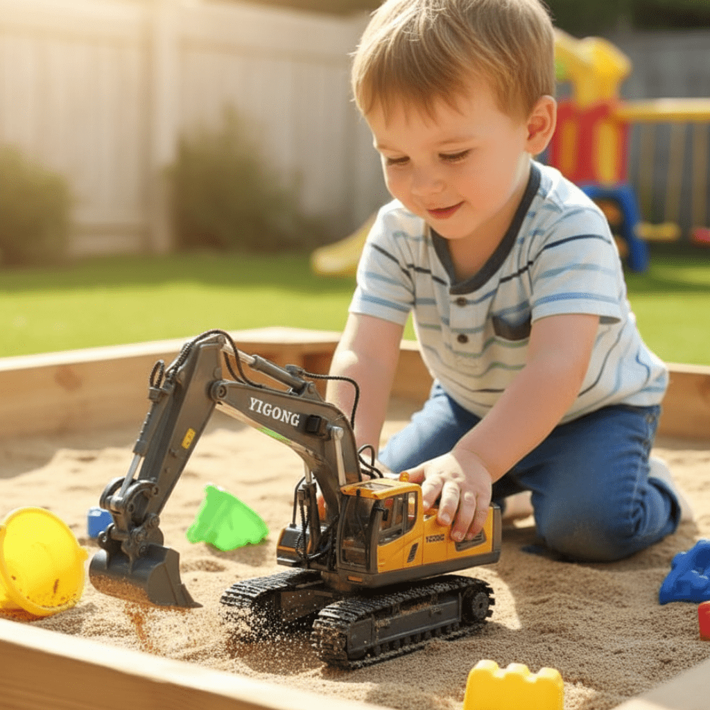 AeroBuild RC Digger: Ultimate Remote-Controlled Construction Vehicle For Adventures | Temsk