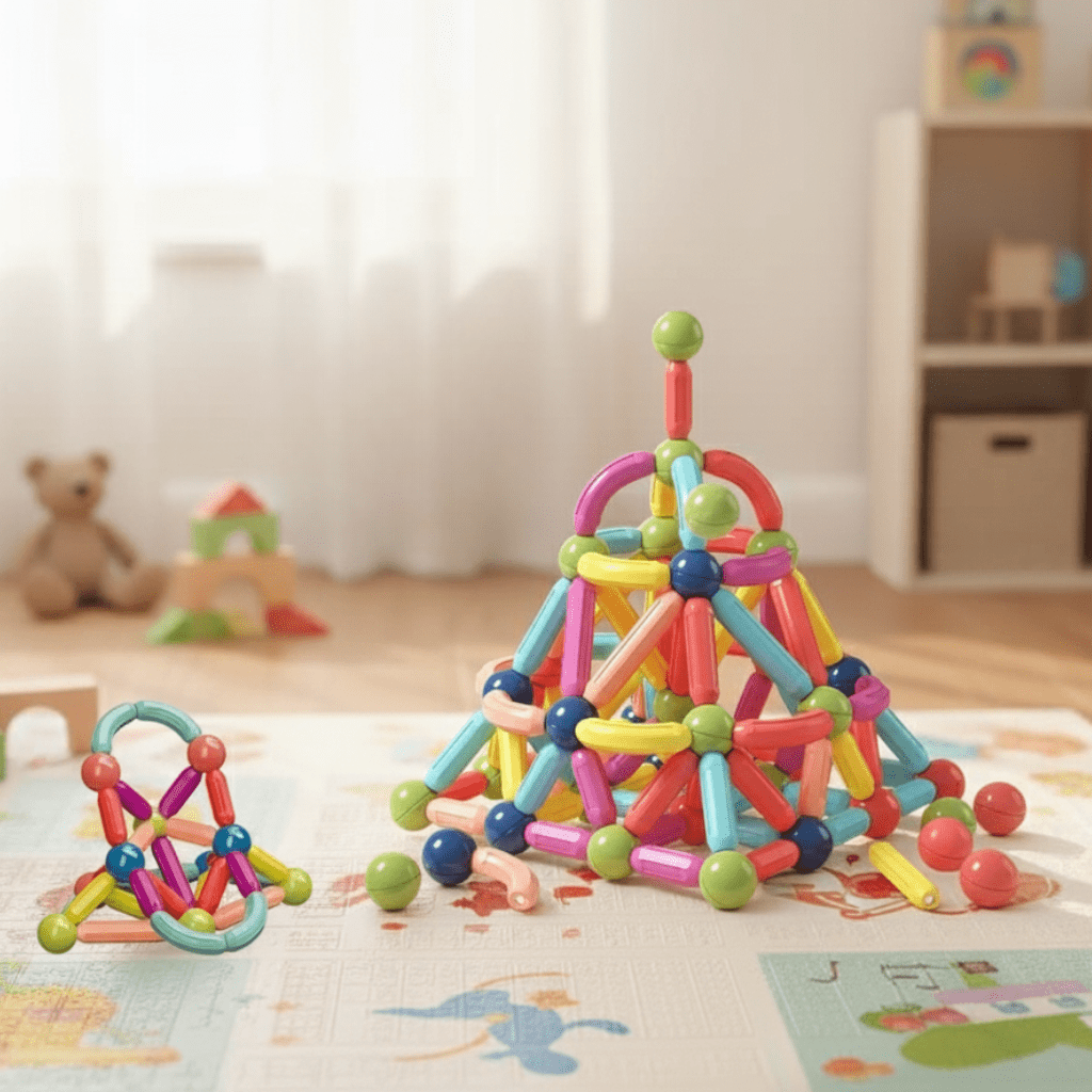 NovaStix Magnetic Creative Sticks For Imaginative Building | Temsk