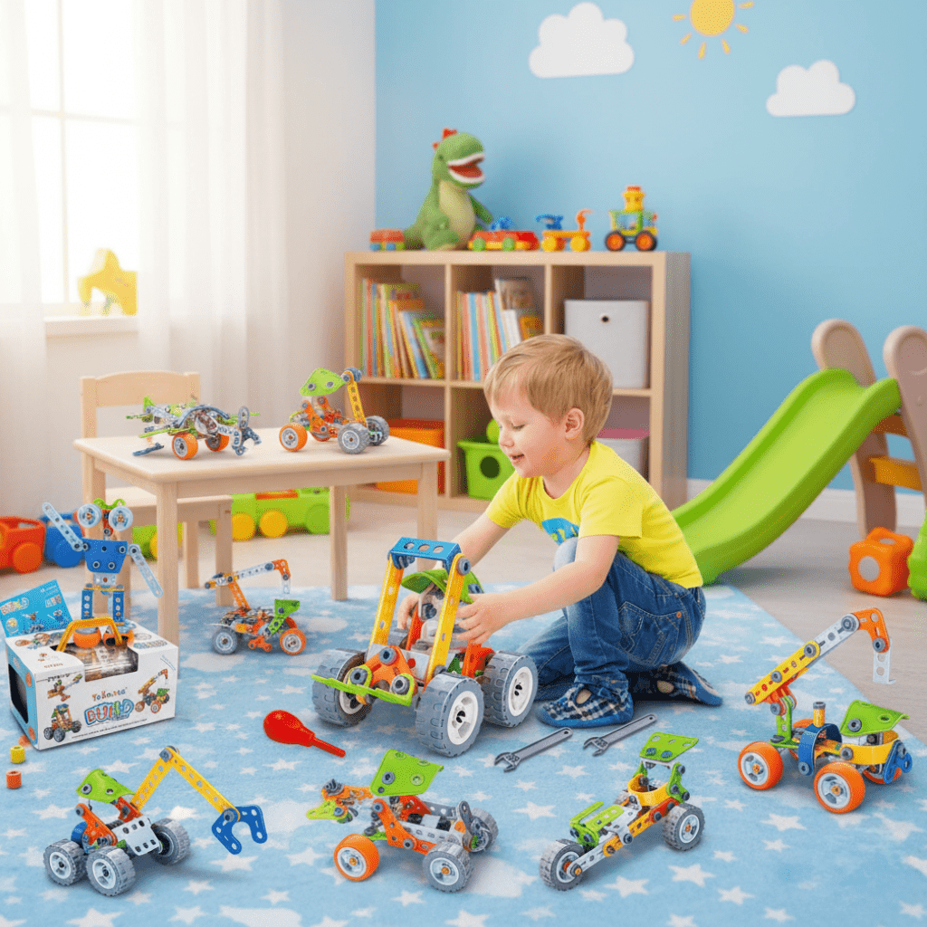 NovaBuild Construction Set For Little Architects Aged 3 And Up | Temsk