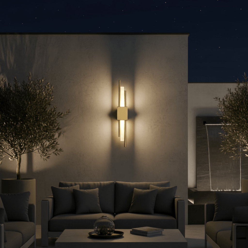 LumaArc moderní LED nástěnné světlo se třemi barevnými režimy | Temsk