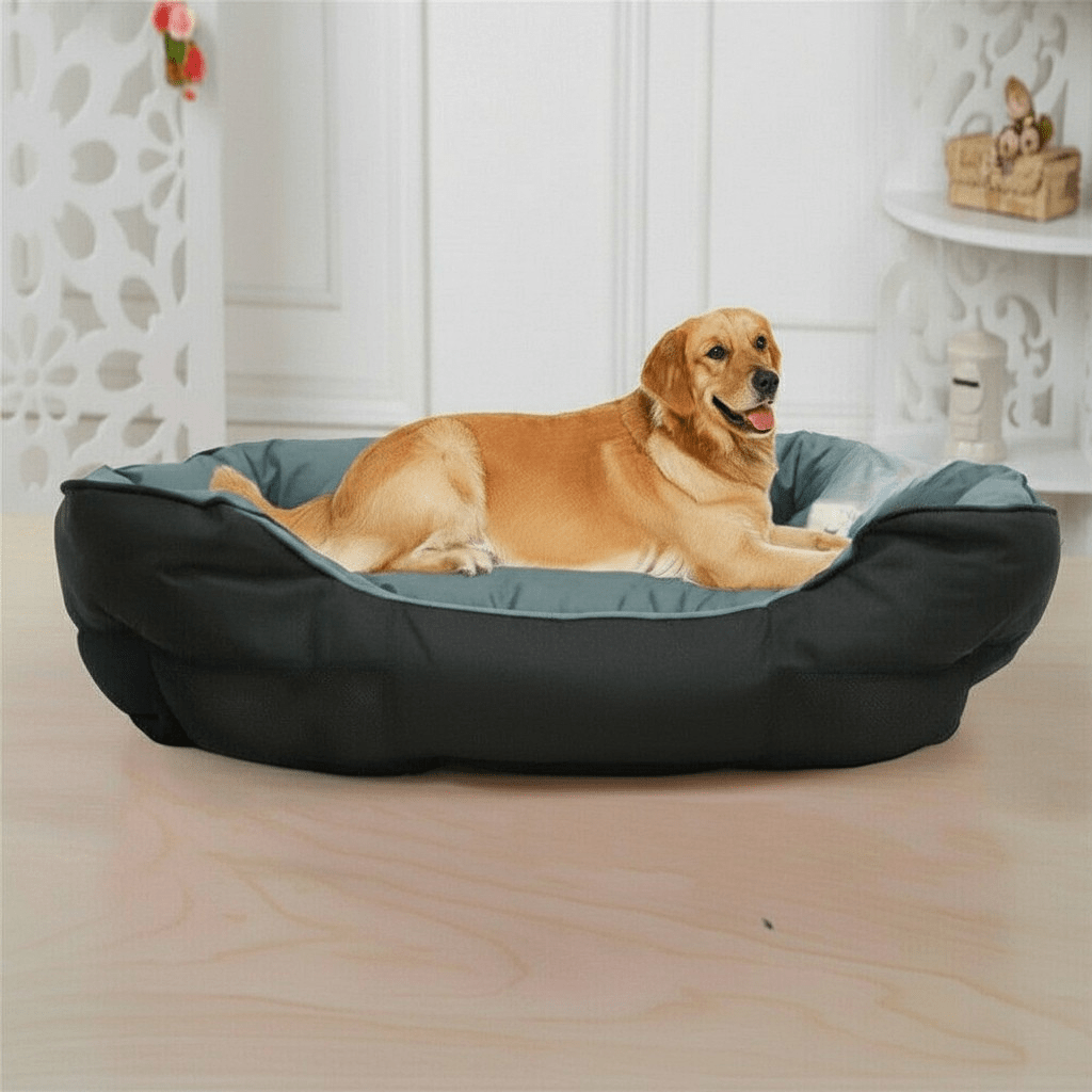 PawNest Orthopedic Foam Dog Bed in Cozy Washable Basket Design | Temsk