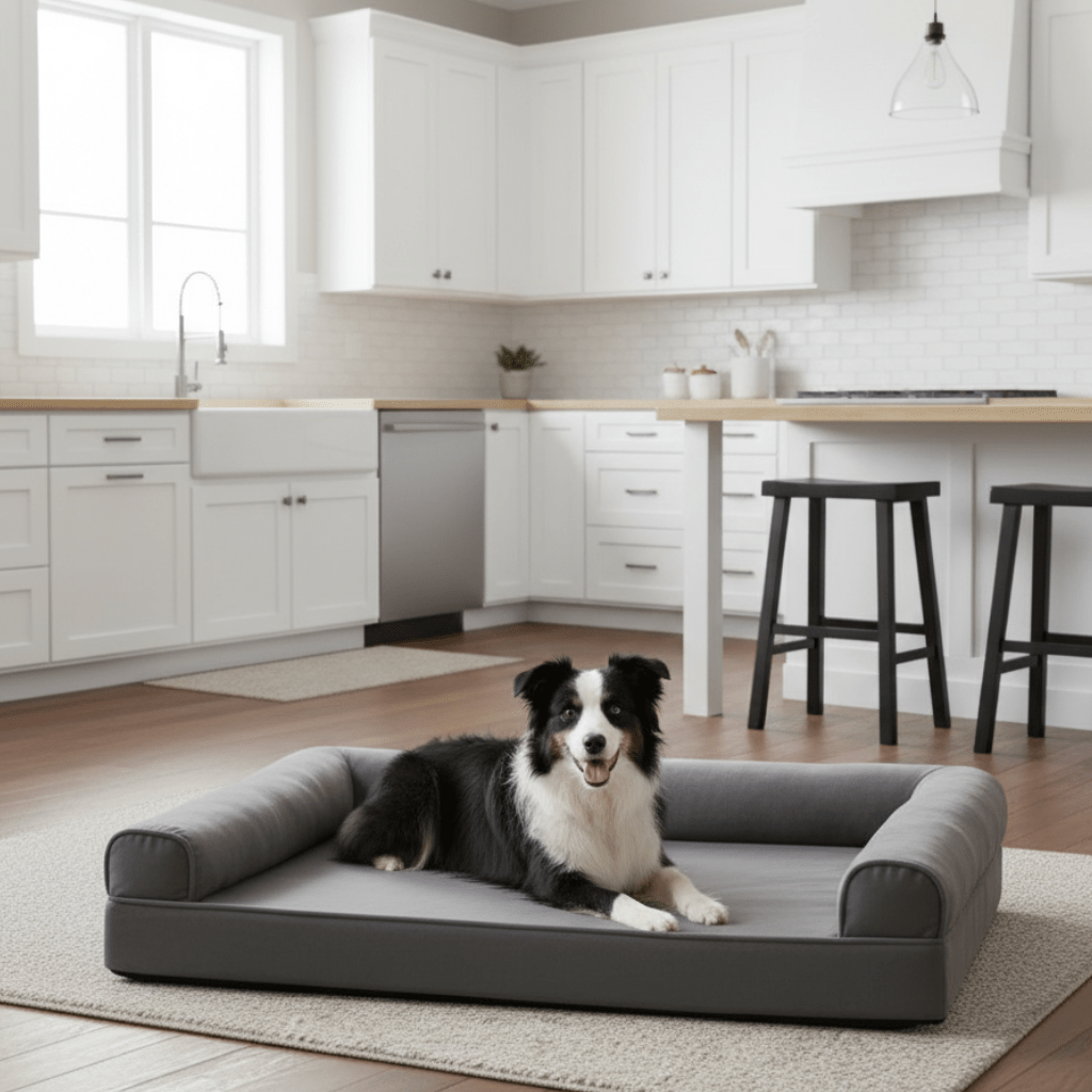 CuddleCloud Orthopedic Foam Couch Bed For Dogs And Pets | Temsk
