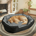 PawNest Orthopedic Foam Dog Bed in Cozy Washable Basket Design | Temsk