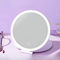 Travel Makeup Mirror With Folding Vanity, Lighted, Compact | Temsk