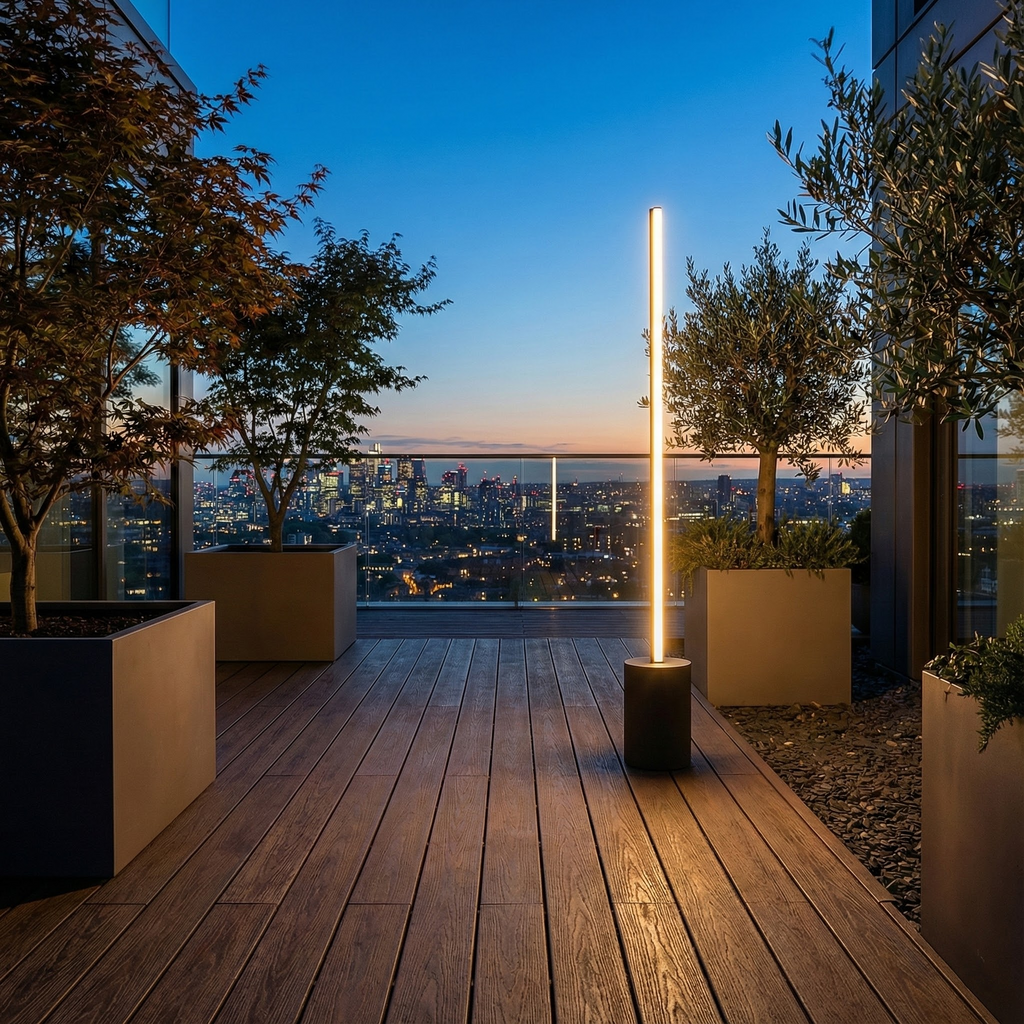 Cedar Brook | Modern Minimalist Outdoor Lighting Pathway Fixture | Temsk
