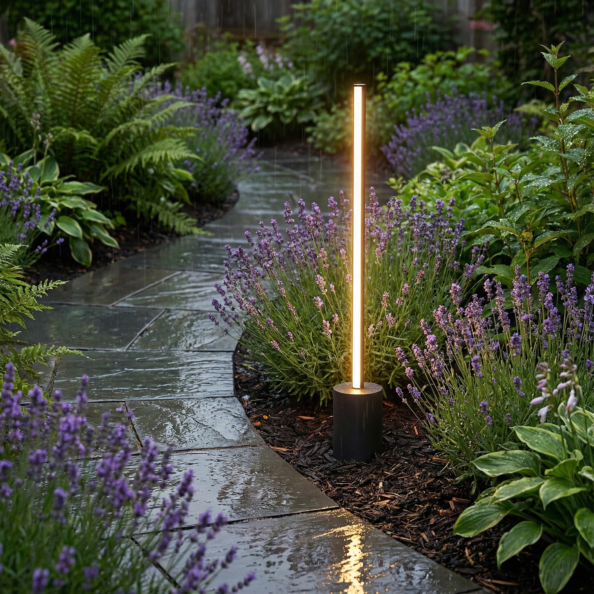 Cedar Brook | Modern Minimalist Outdoor Lighting Pathway Fixture | Temsk