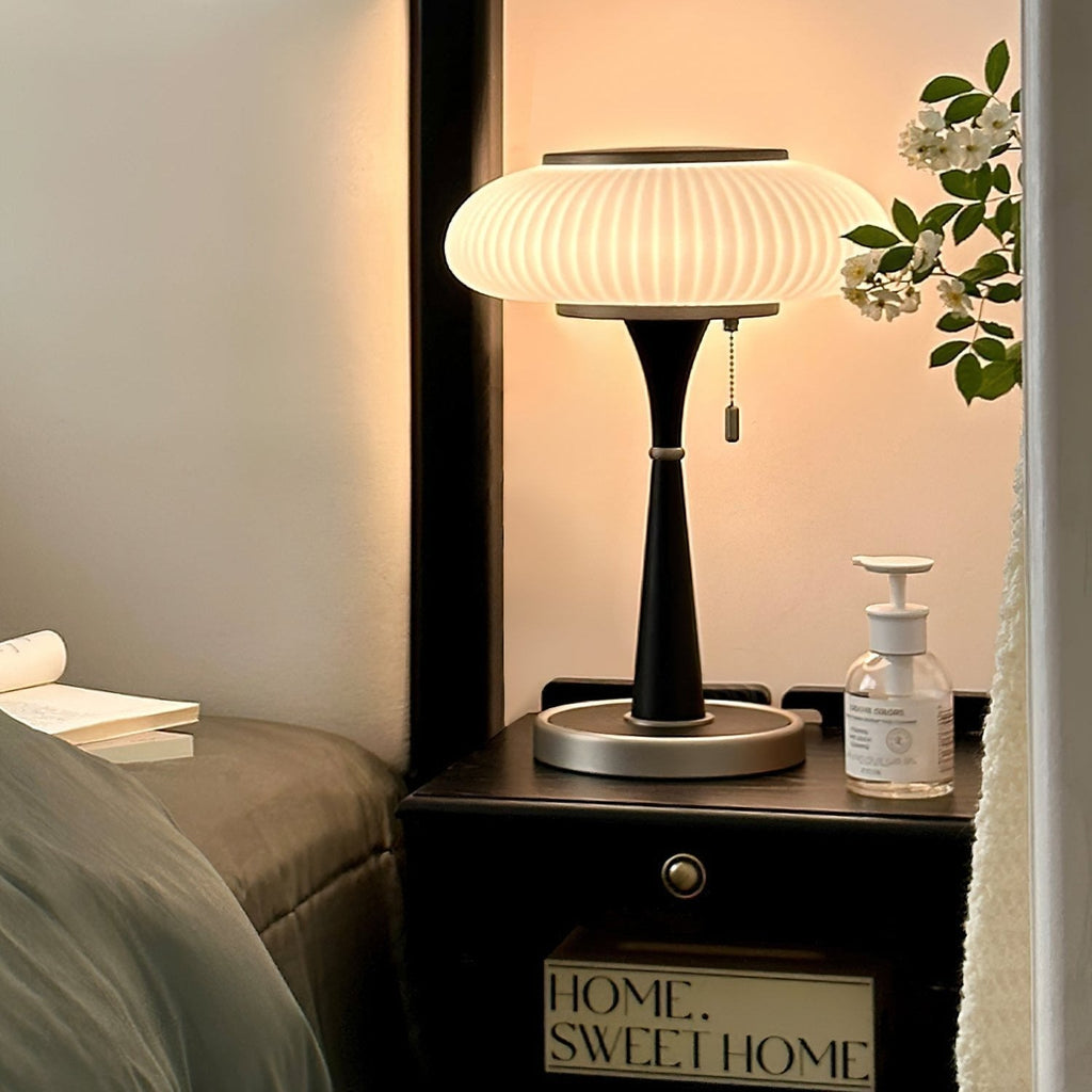 Terraline Matsutake Inspired Table Lamp Natural Glow | Snurv | Temsk