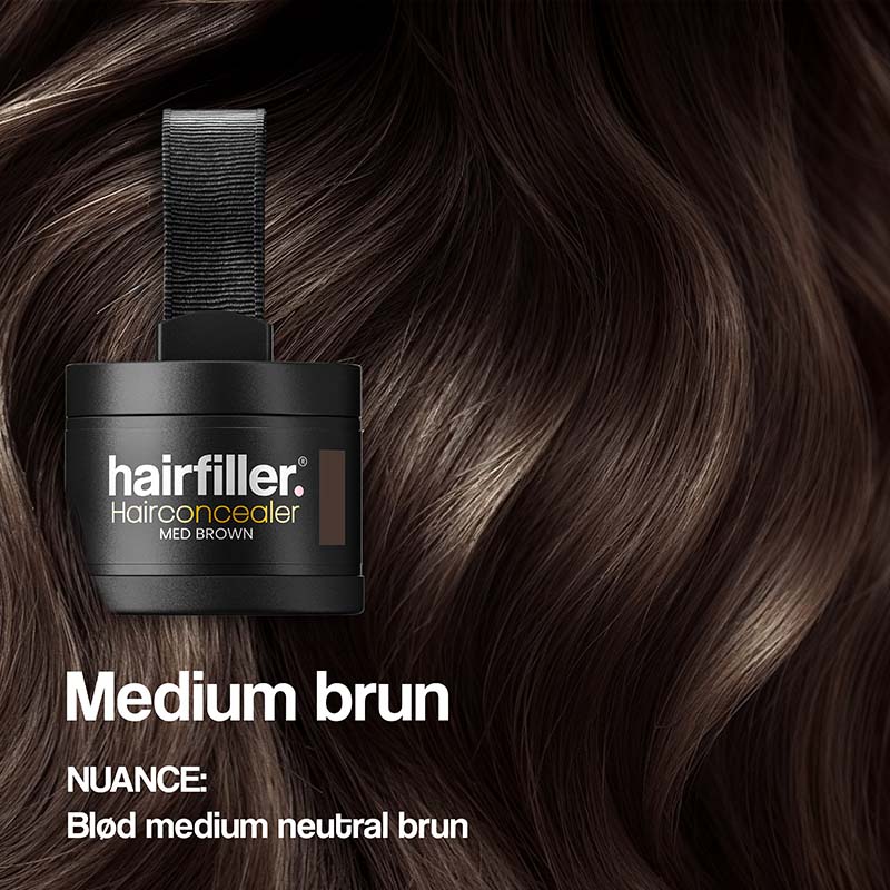 Instant Hair Concealer Powder for Roots, Gray Hair & Thinning Hair | Temsk