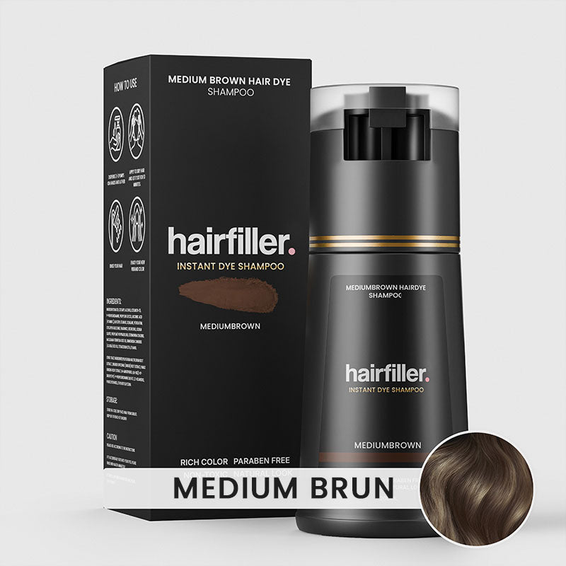 10-Minute Hair Color Shampoo for Gray Coverage | Temsk