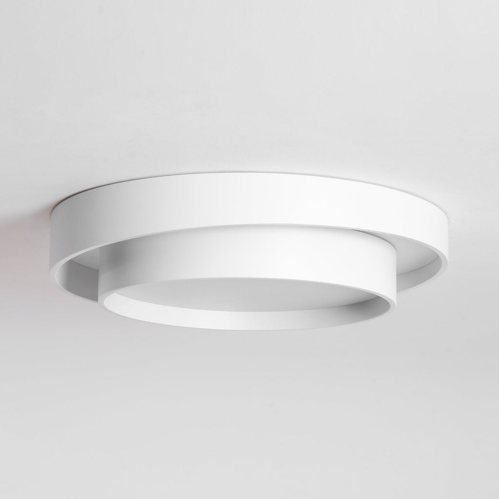 Válcové stropní světlo s LED, železné a akrylové, 40/50/60 cm, 3000K-6000K stmívatelné | Temsk