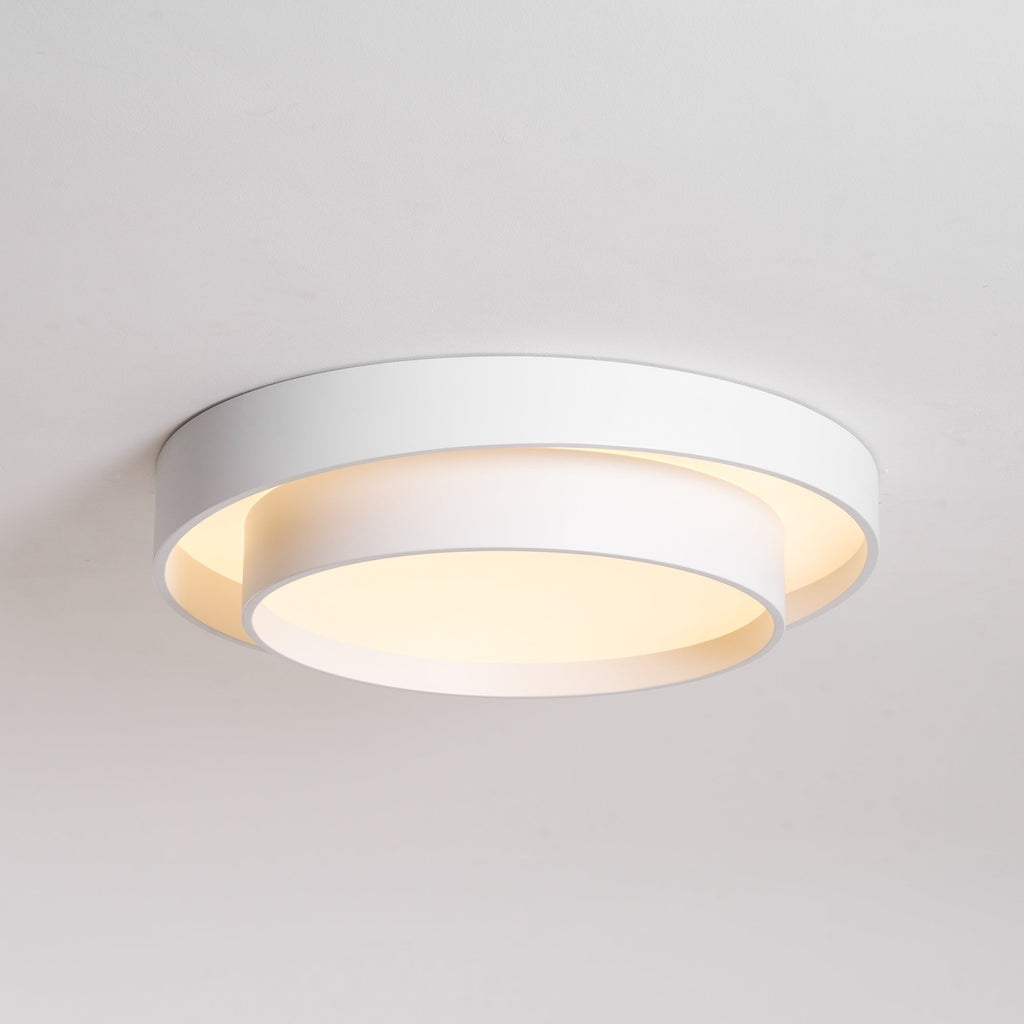 Válcové stropní světlo s LED, železné a akrylové, 40/50/60 cm, 3000K-6000K stmívatelné | Temsk