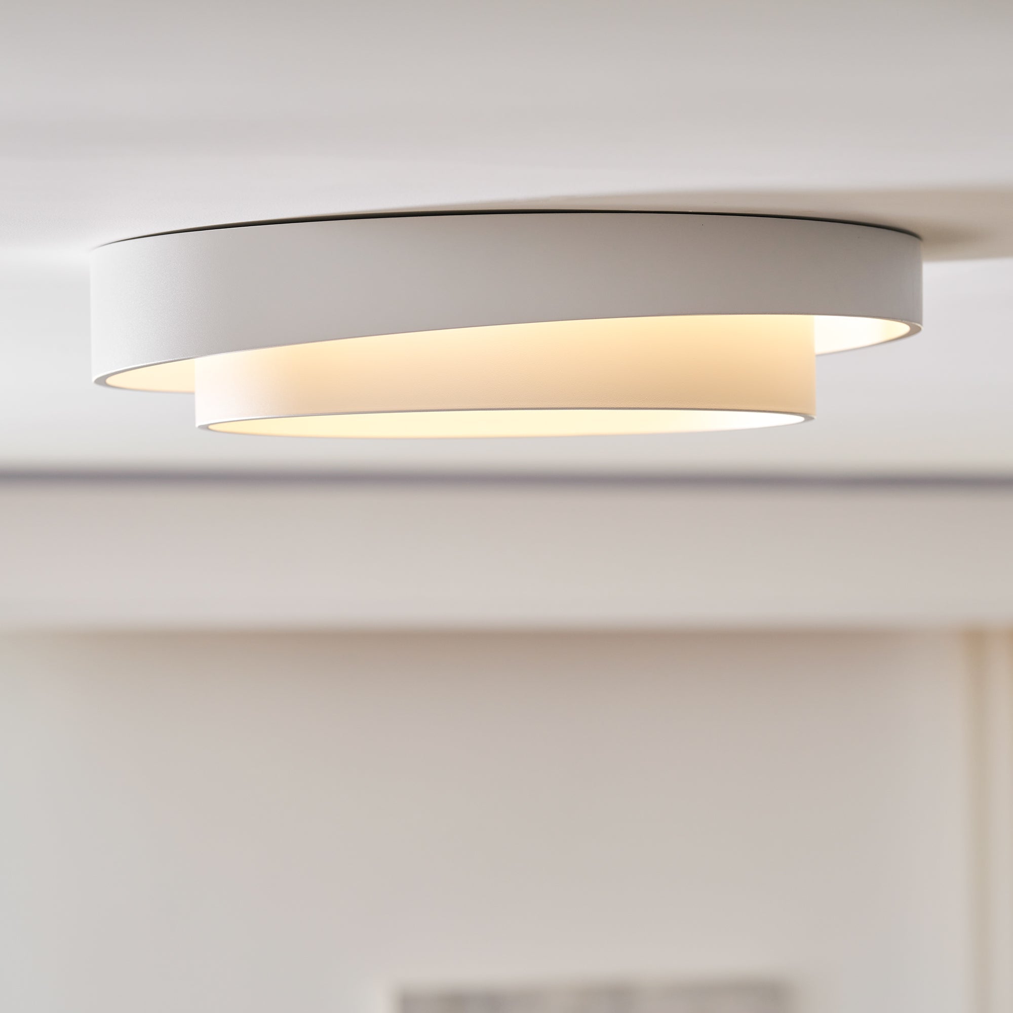 Válcové stropní světlo s LED, železné a akrylové, 40/50/60 cm, 3000K-6000K stmívatelné | Temsk