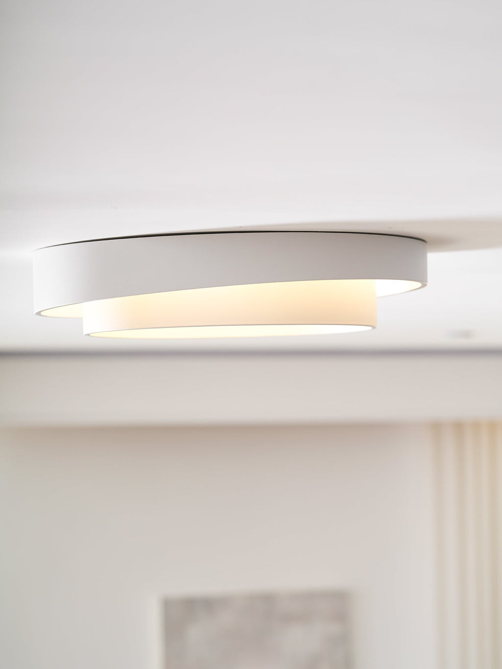 Válcové stropní světlo s LED, železné a akrylové, 40/50/60 cm, 3000K-6000K stmívatelné | Temsk