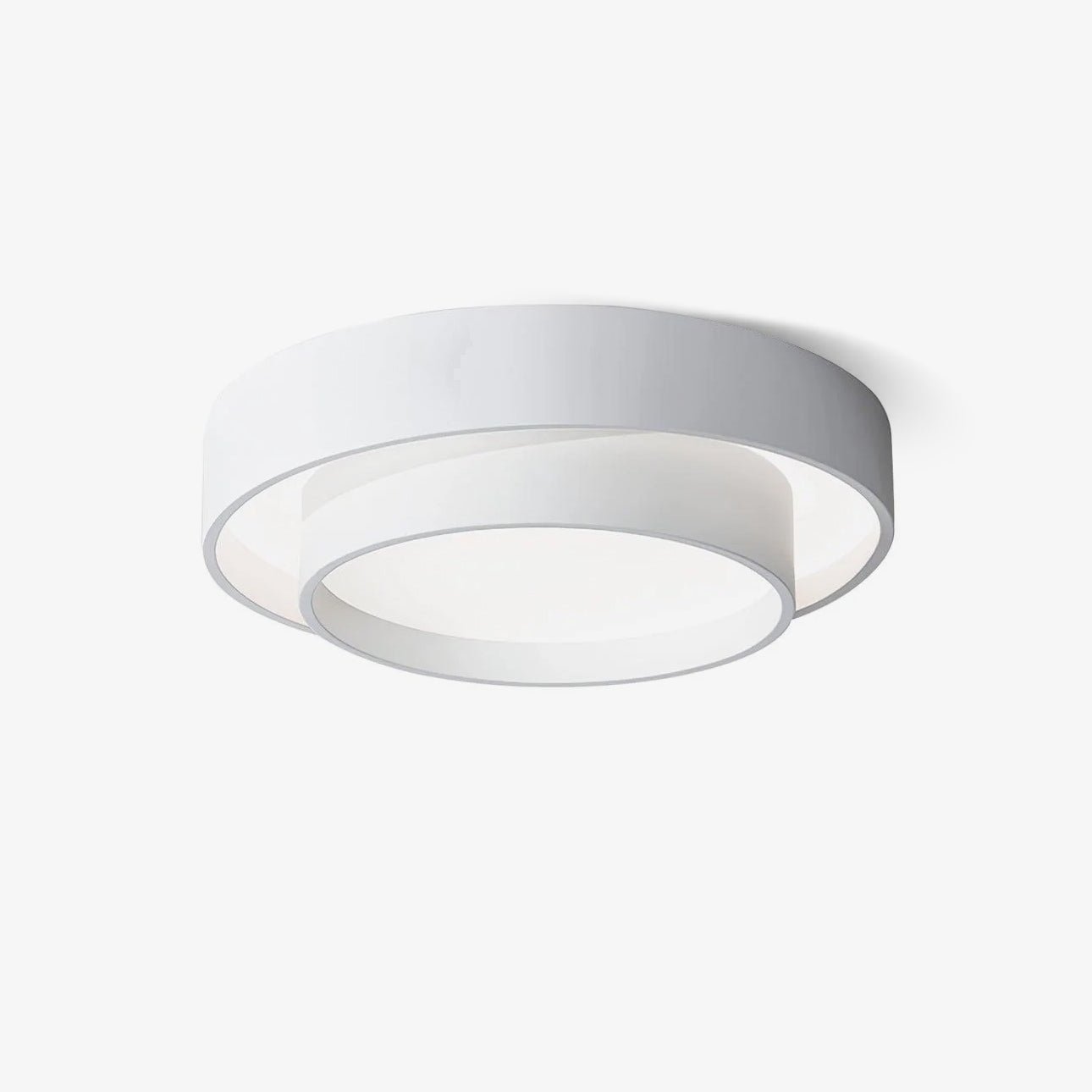 Válcové stropní světlo s LED, železné a akrylové, 40/50/60 cm, 3000K-6000K stmívatelné | Temsk