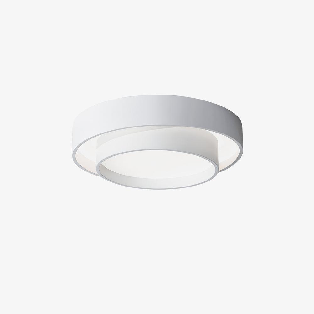 Válcové stropní světlo s LED, železné a akrylové, 40/50/60 cm, 3000K-6000K stmívatelné | Temsk