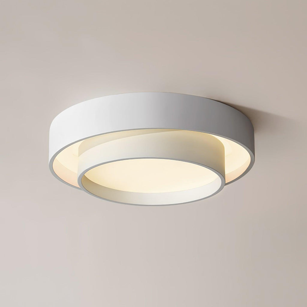 Válcové stropní světlo s LED, železné a akrylové, 40/50/60 cm, 3000K-6000K stmívatelné | Temsk