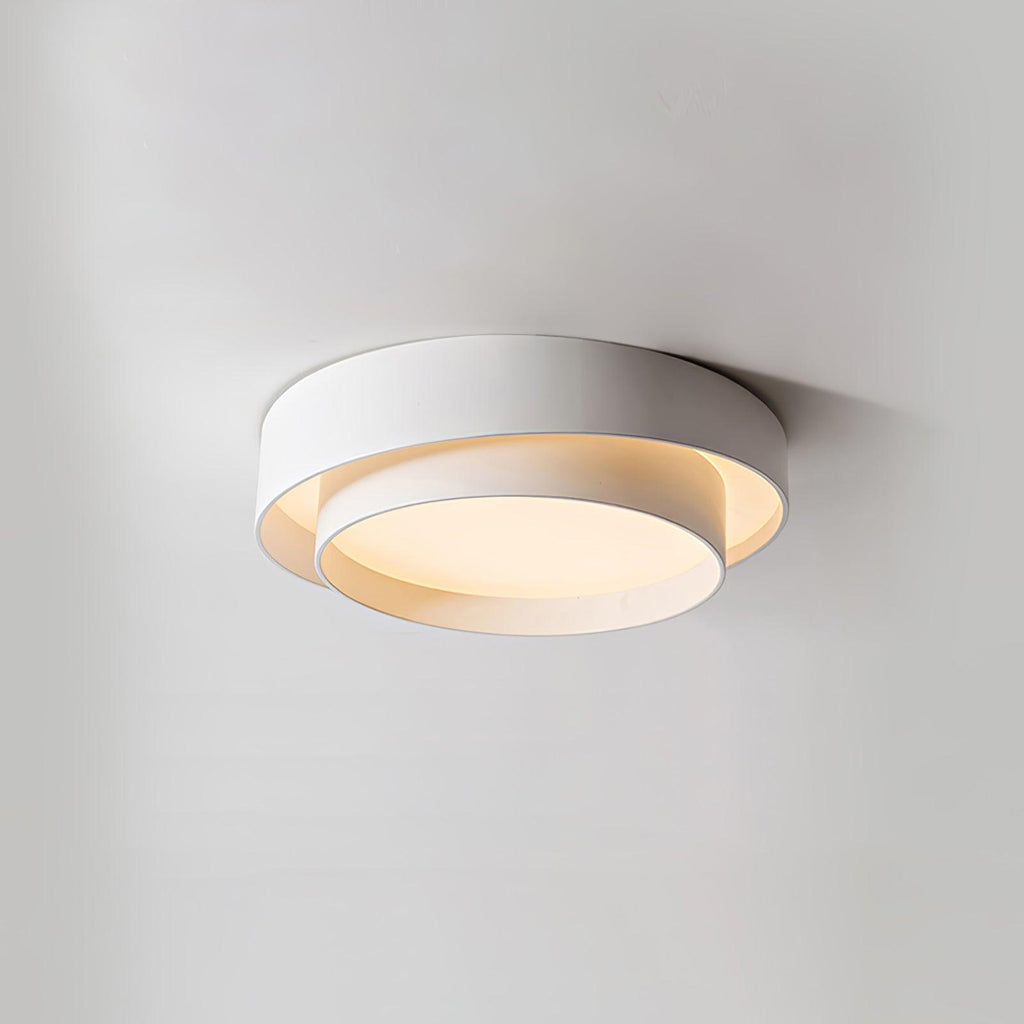 Válcové stropní světlo s LED, železné a akrylové, 40/50/60 cm, 3000K-6000K stmívatelné | Temsk