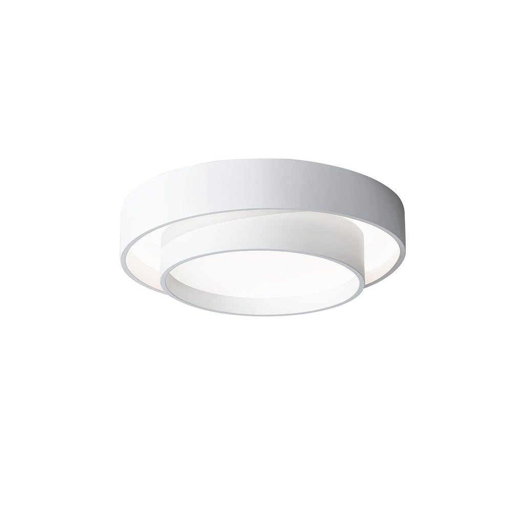 Válcové stropní světlo s LED, železné a akrylové, 40/50/60 cm, 3000K-6000K stmívatelné | Temsk