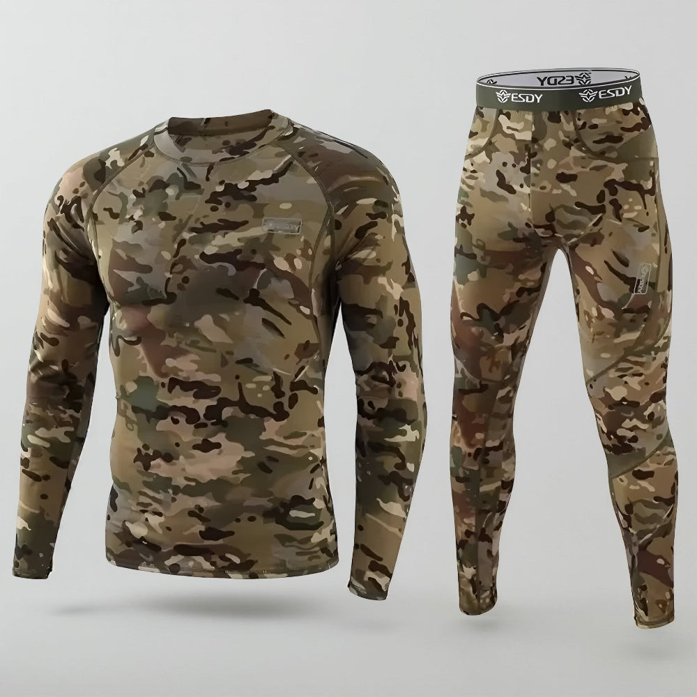 Herren Winter-Baselayer-Set mit langem Unterhemd und Hose | Temsk