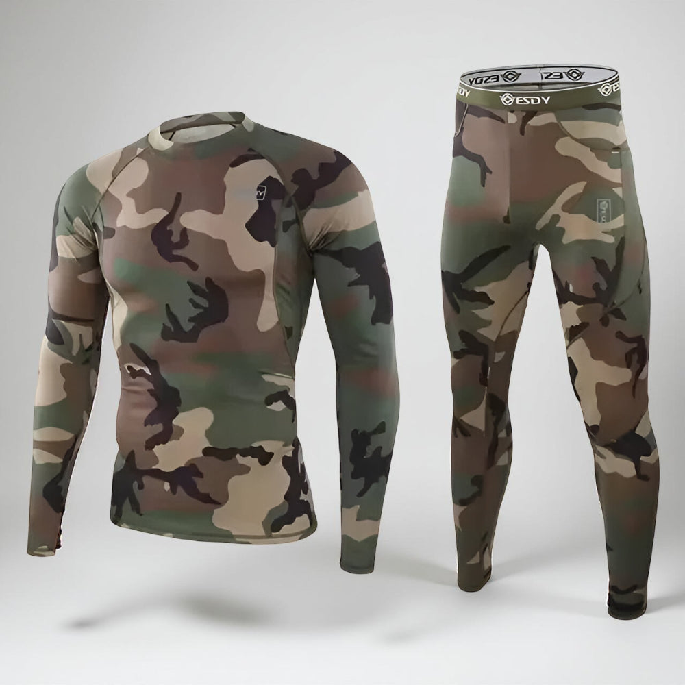 Herren Winter-Baselayer-Set mit langem Unterhemd und Hose | Temsk