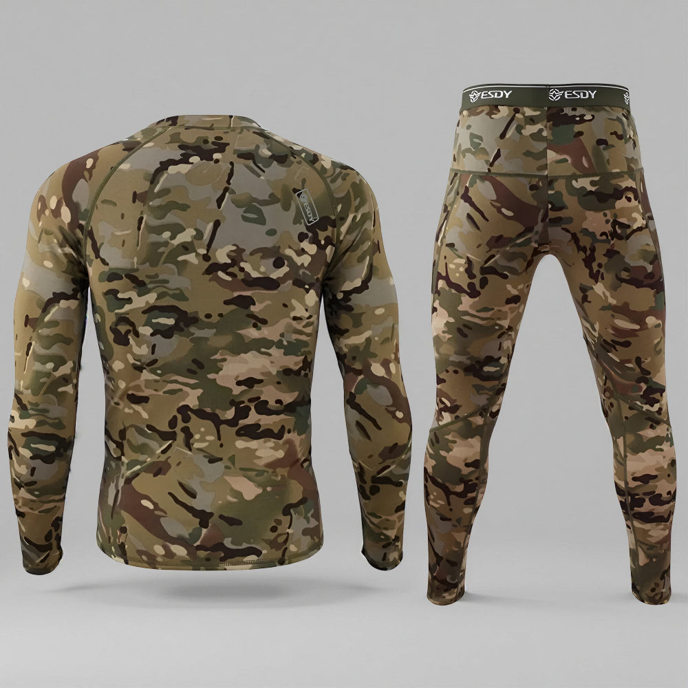 Herren Winter-Baselayer-Set mit langem Unterhemd und Hose | Temsk
