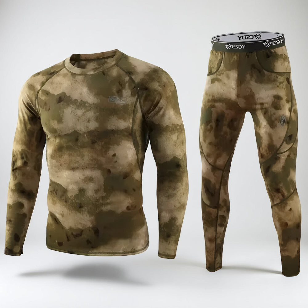 Herren Winter-Baselayer-Set mit langem Unterhemd und Hose | Temsk