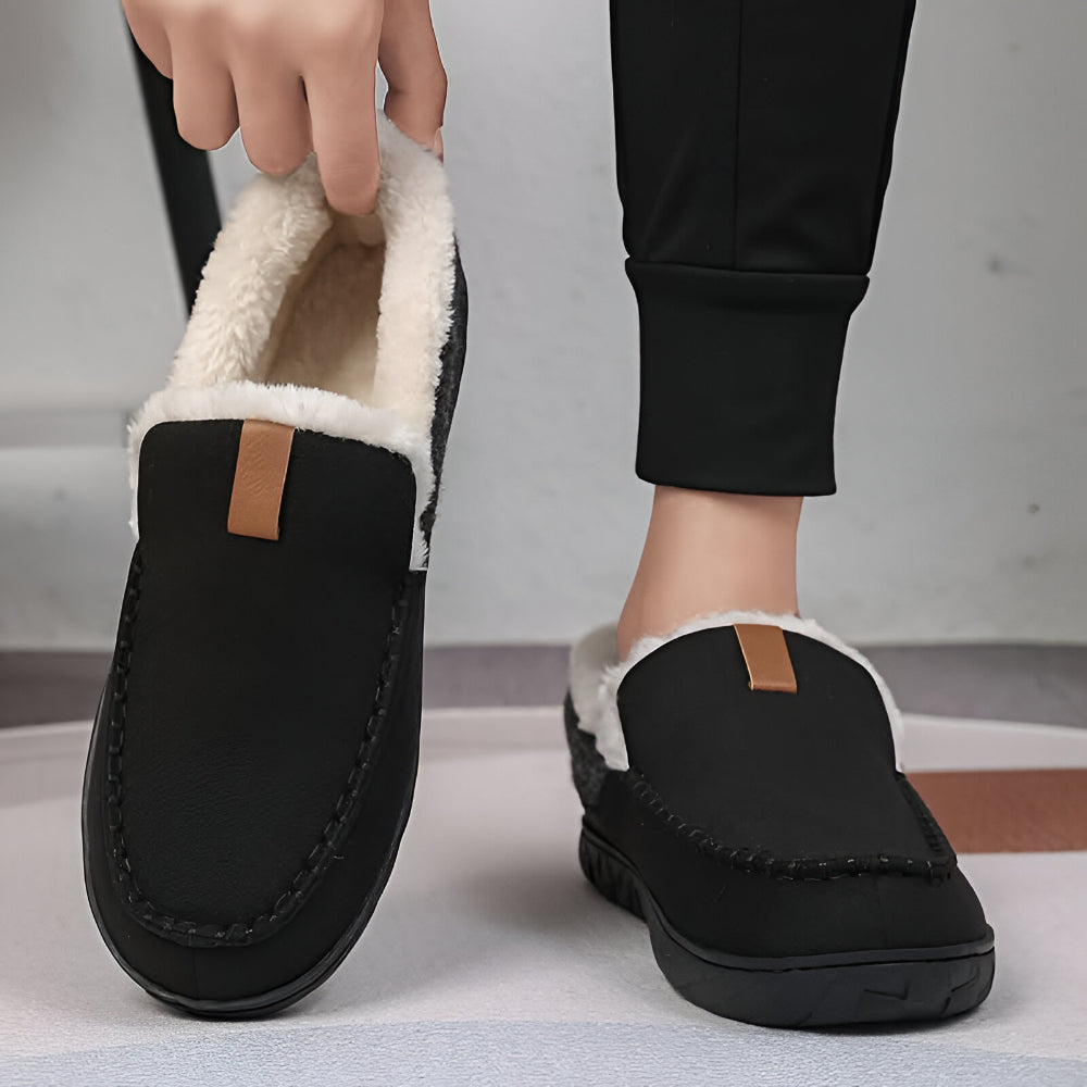 Men's Indoor Loafer Slippers For Home Comfort And Warmth | Temsk