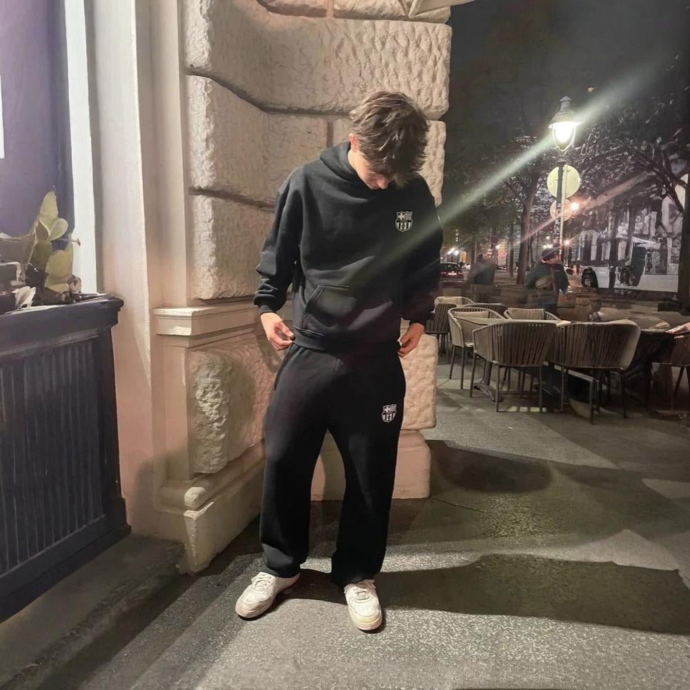 Men's Hooded Tracksuit Jumpsuit Sleepwear For Everyday Comfort | Temsk