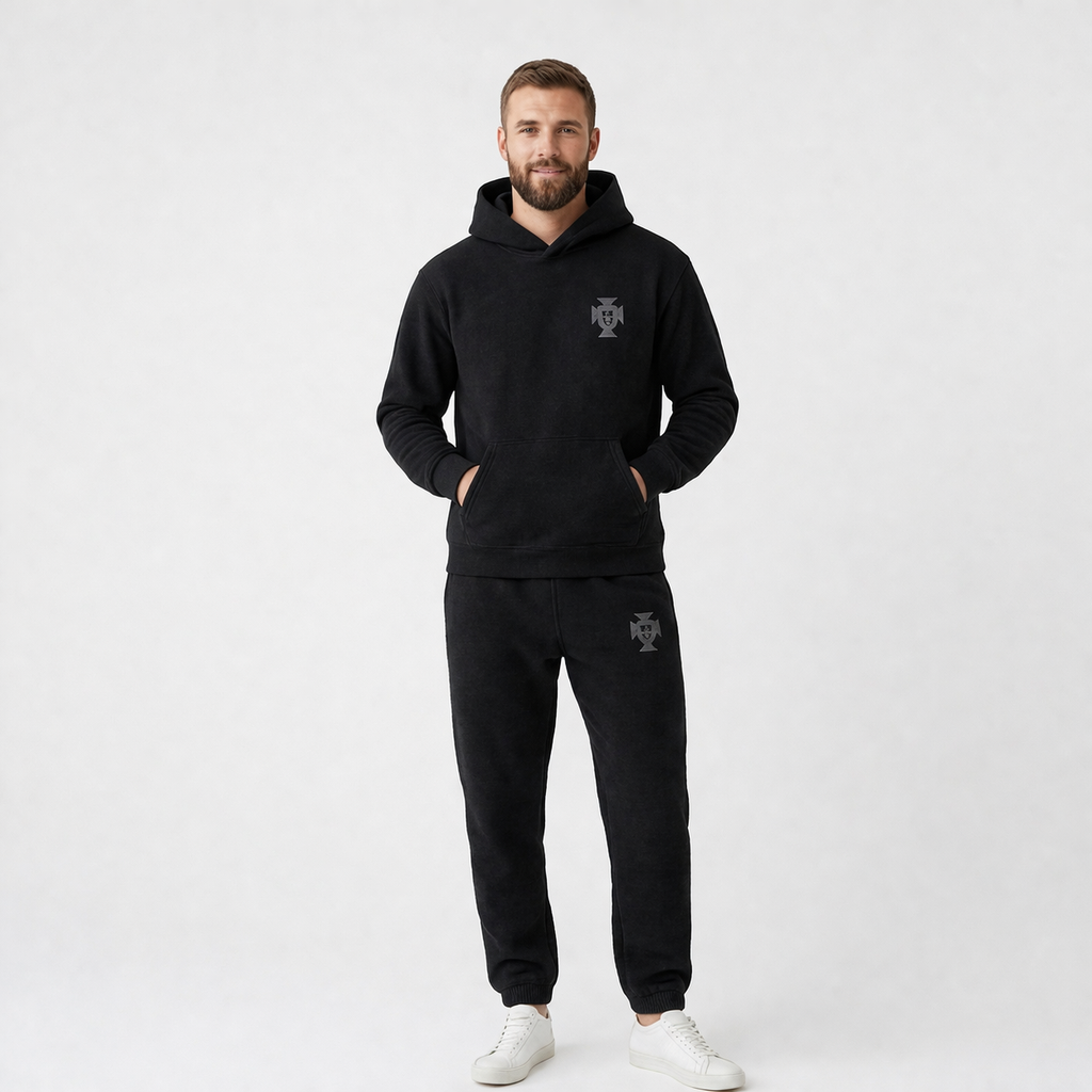 Men's Hooded Tracksuit Jumpsuit Sleepwear For Everyday Comfort | Temsk
