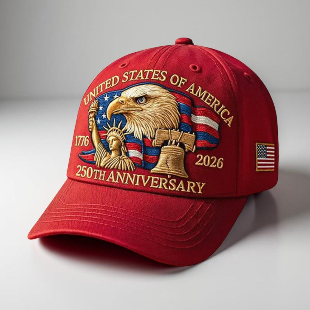 Men's Baseball Cap For Veterans With Embroidered Eagle | Temsk