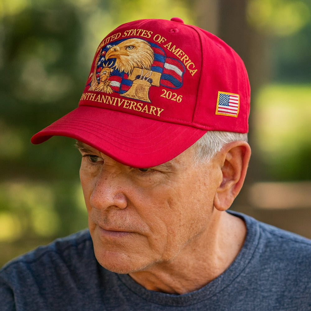 Men's Baseball Cap For Veterans With Embroidered Eagle | Temsk