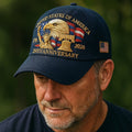 Men's Baseball Cap For Veterans With Embroidered Eagle | Temsk
