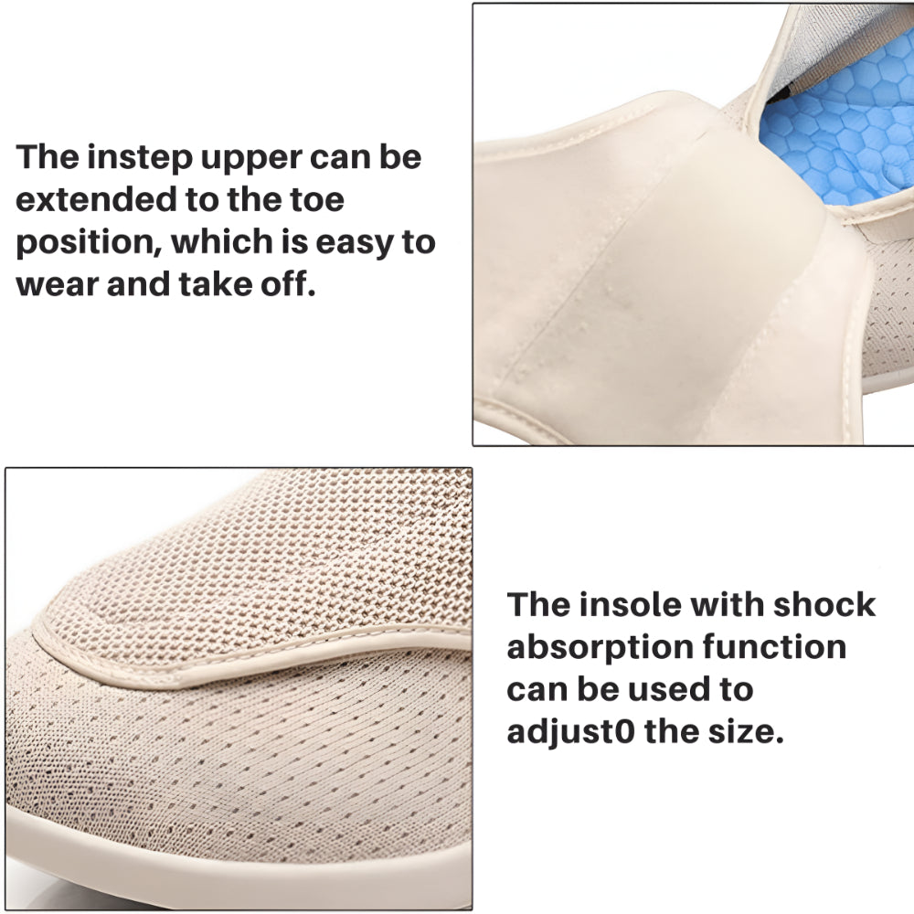 Men's Wide Fit Slip On Walking Shoes For Daily Wear | Temsk