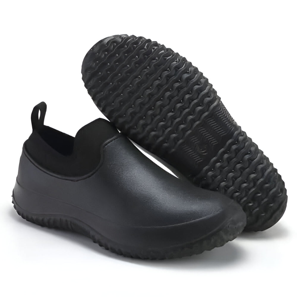 Men's Slip On Work Shoes With Non Slip Traction For Job Sites | Temsk