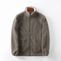 Herren-Outdoorjacke mit Reißverschluss und Stehkragen, lässige Alltagskleidung | Temsk