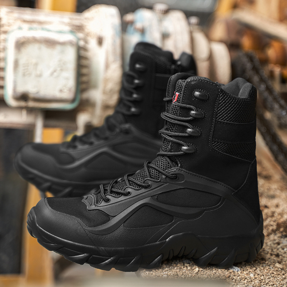 Men's Tactical Outdoor Boots With Ankle Support For Everyday Work | Temsk
