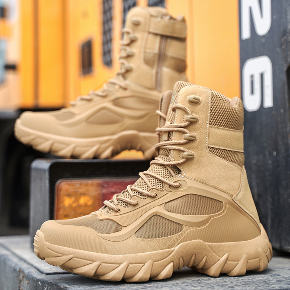 Men's Tactical Outdoor Boots With Ankle Support For Everyday Work | Temsk