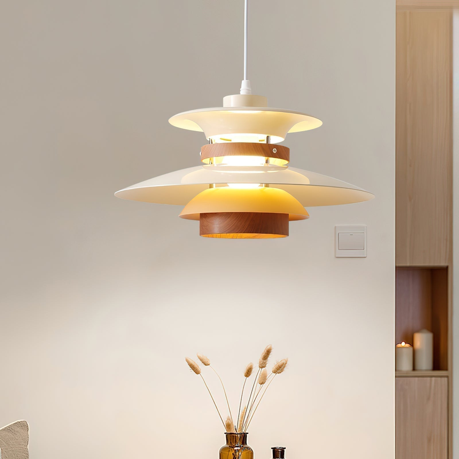 Astraea Pendant Light With Timeless Elegance And Warm Glow | Snurv | Temsk