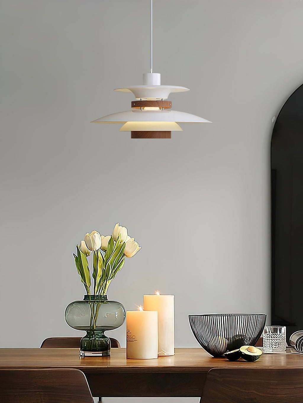 Astraea Pendant Light With Timeless Elegance And Warm Glow | Snurv | Temsk