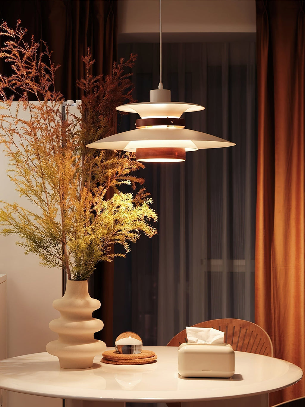 Astraea Pendant Light With Timeless Elegance And Warm Glow | Snurv | Temsk
