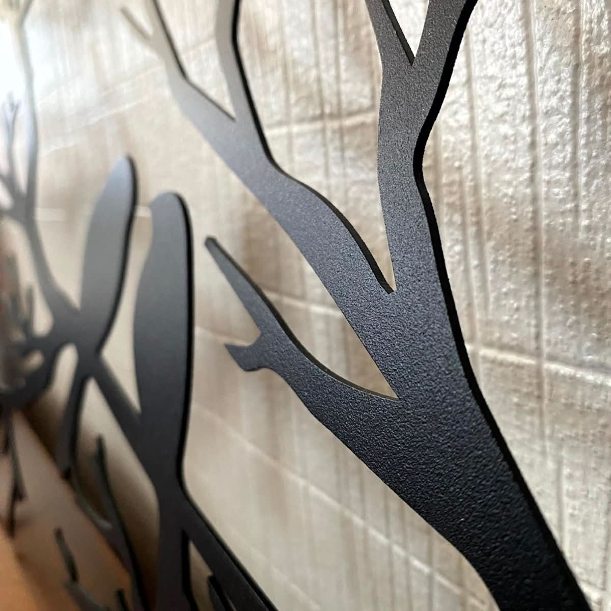 FeatherNest Metal Wall Art With Birds For Elegant Living | Temsk